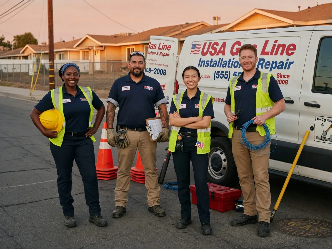 Gas Line Installation company in Pitts, GA